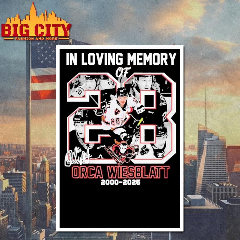 In Loving Memory Of Orca Wiesblatt 2000-2025 Shirt