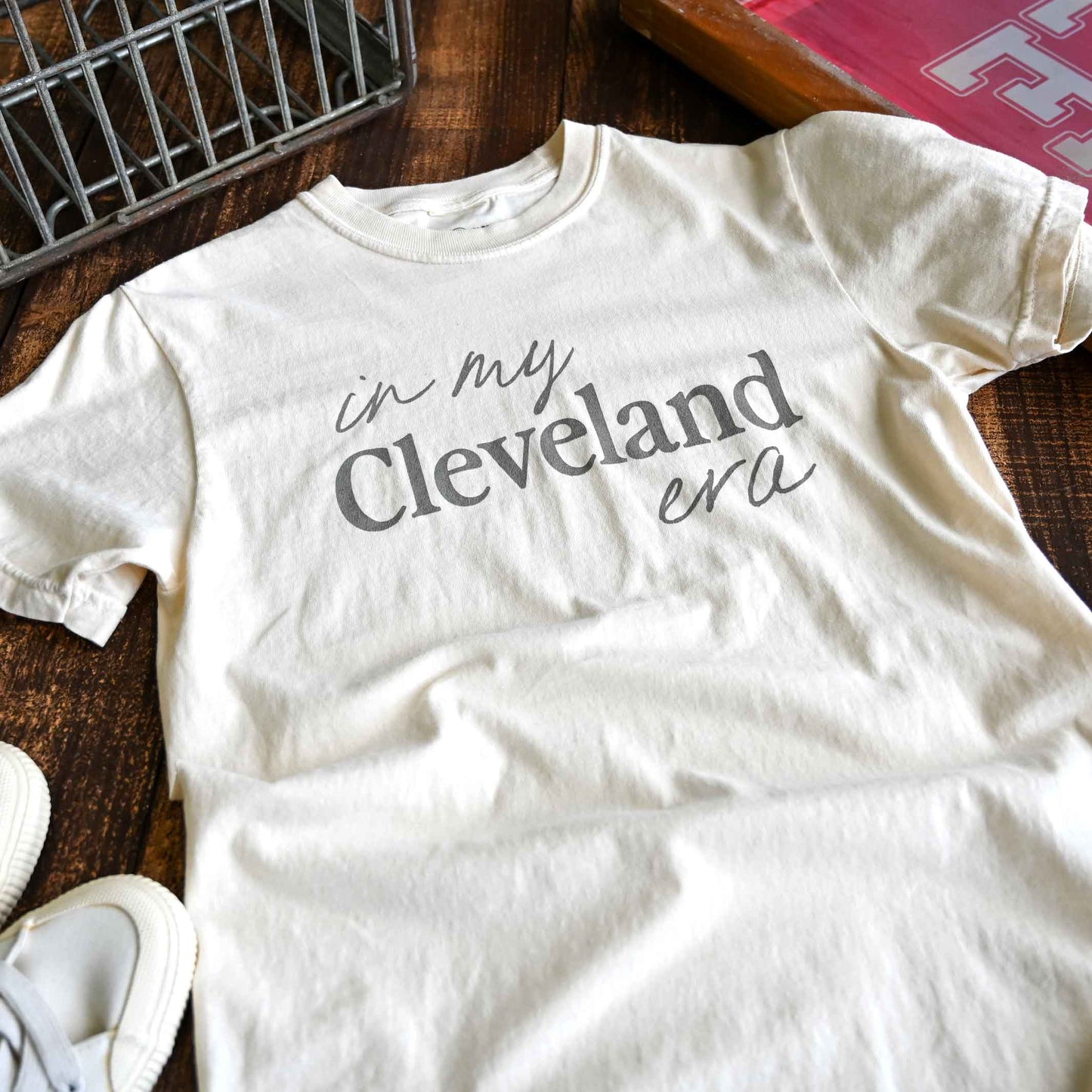 'In My Cleveland Era' Mens/Unisex Crew T-Shirt
