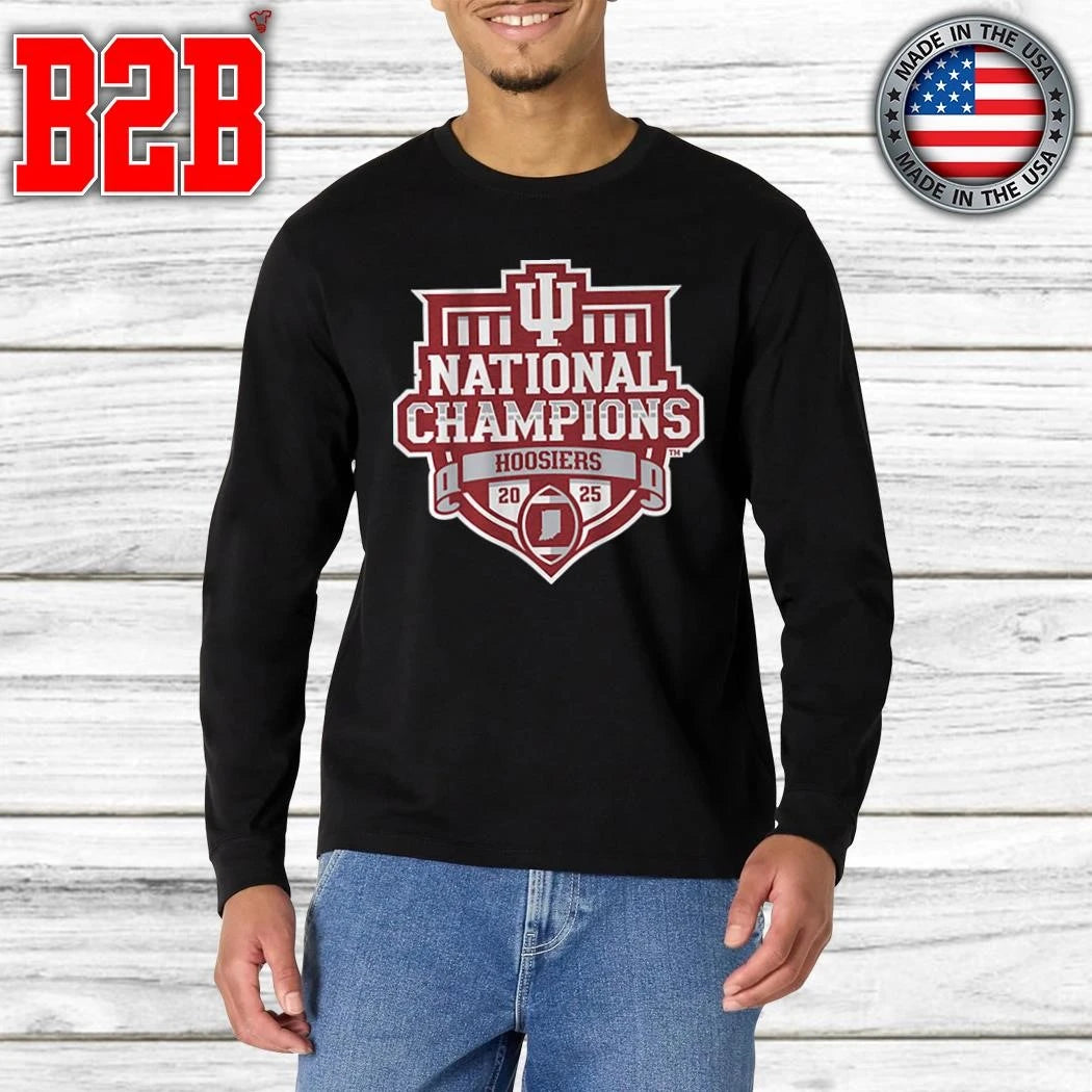 Indiana Football 2025 CFP National Champions Logo Shirt