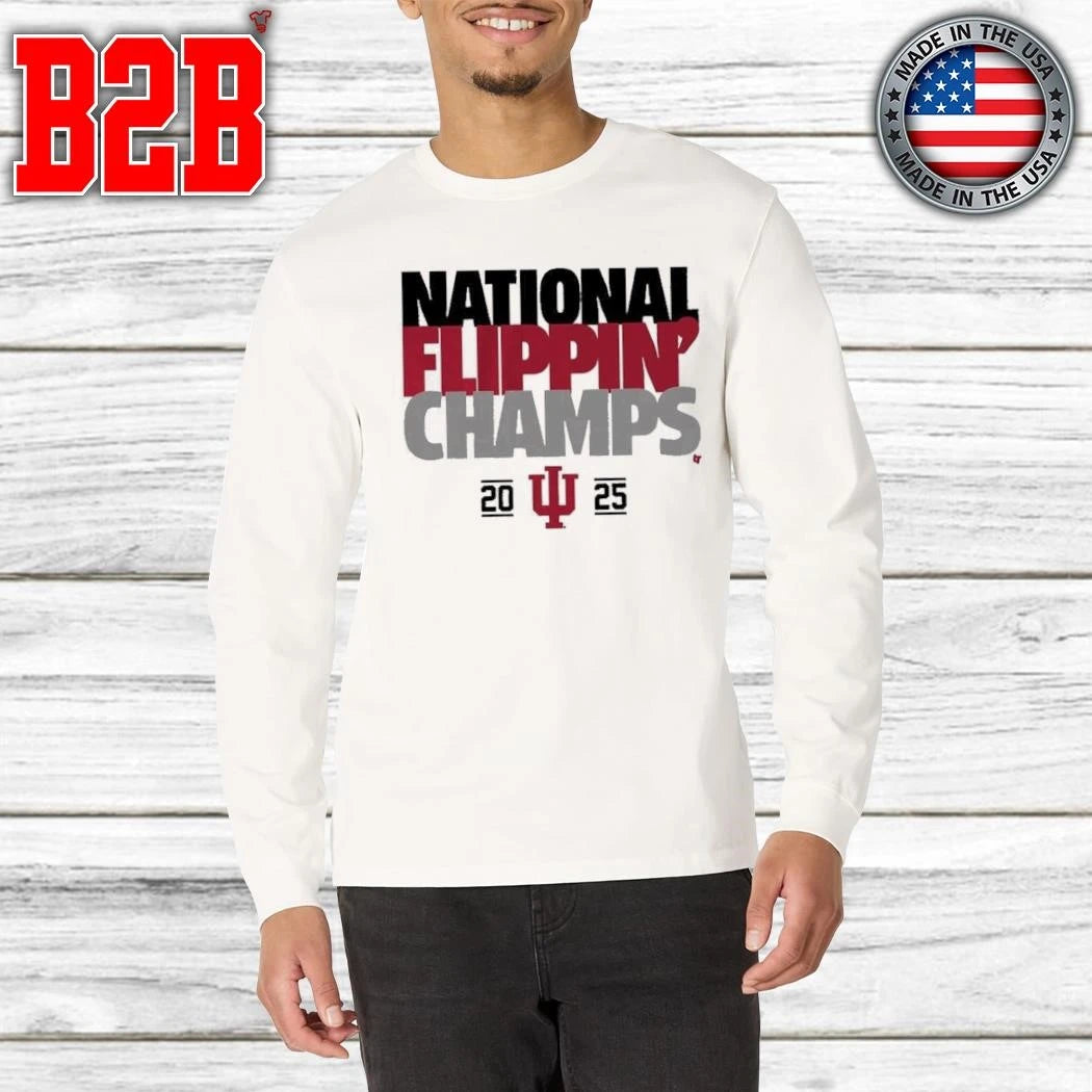 Indiana Football National Flippin’ Champs Shirt