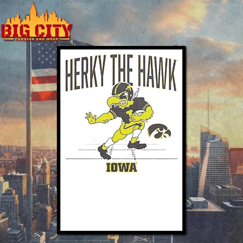Iowa Football Gridiron Mascot Shirts