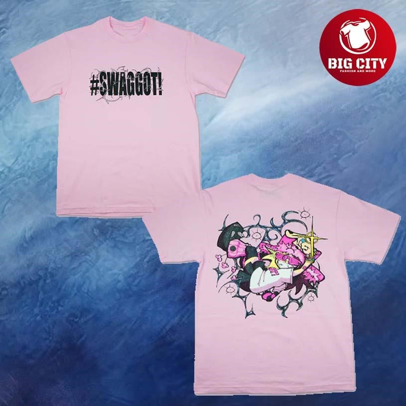 Issbrokie Merch Tee Swaggot Two Sided Shirt