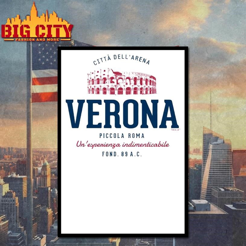 Italy Retro Styled Vintage Verona Shirt