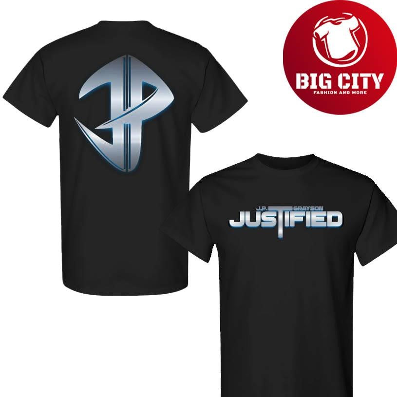 J.P. Grayson JUSTIFIED 2025 New Two Sided Shirt