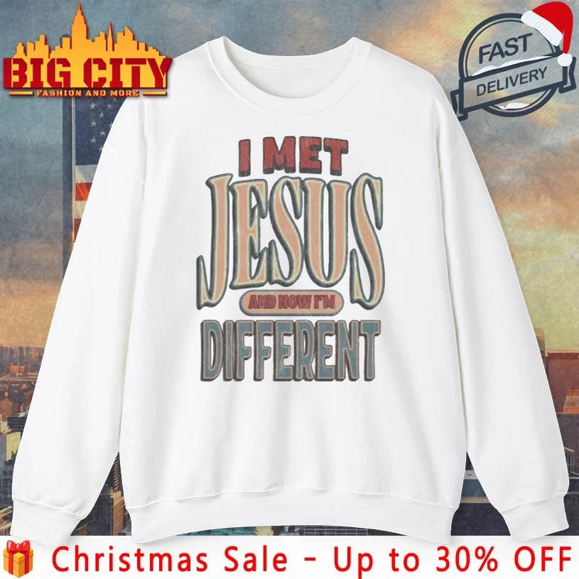 JT Tuimoloau I Met Jesus And Now I’m Different shirt