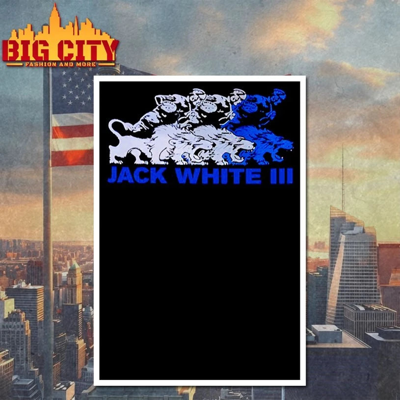 Jack White Detroit MI Nov 27 2025 shirt