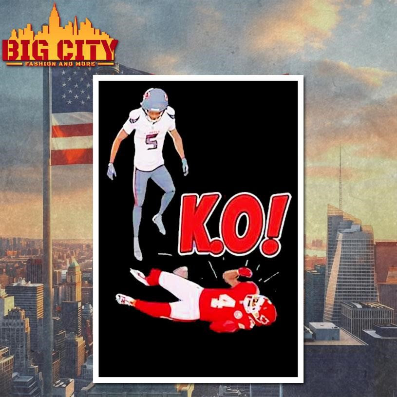 Jalen Pitre Houston Texans Delivers A Monster Hit To Rashee Rice Ko Shirt