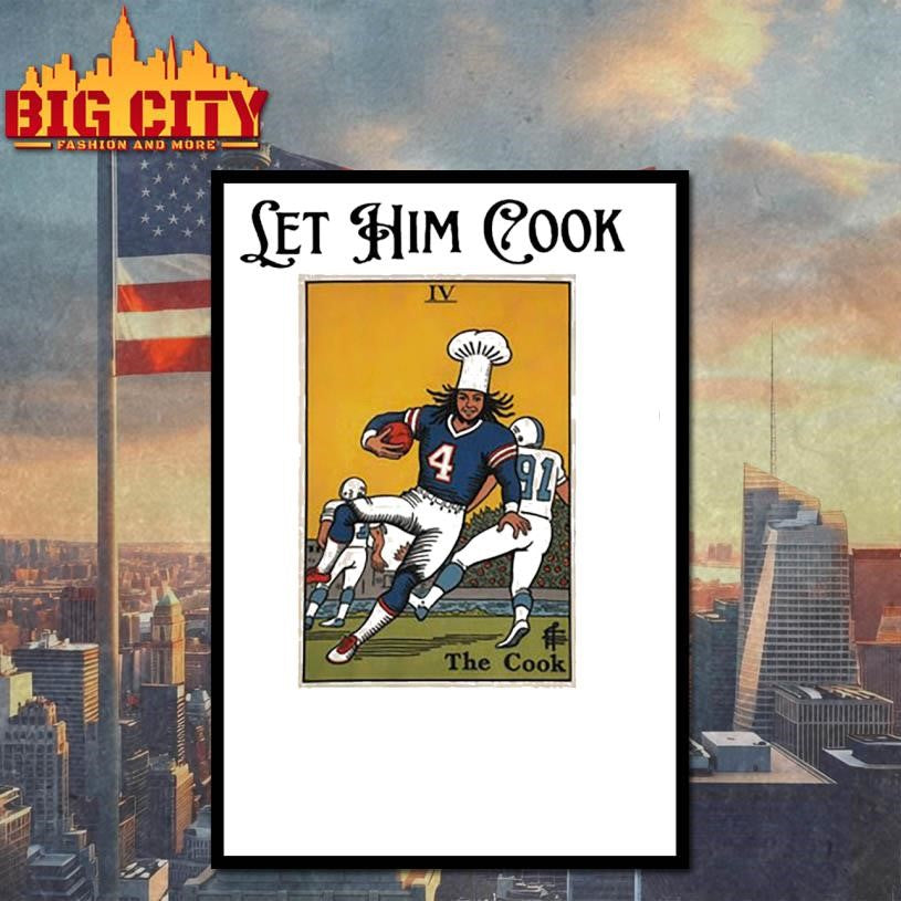 James Cook Let Him Cook Buffalo Football Bills 2025 Shirt