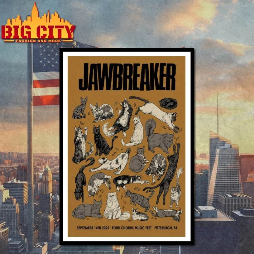 Jawbreaker Four Chords Music Fest Pittsburgh Poster shirt