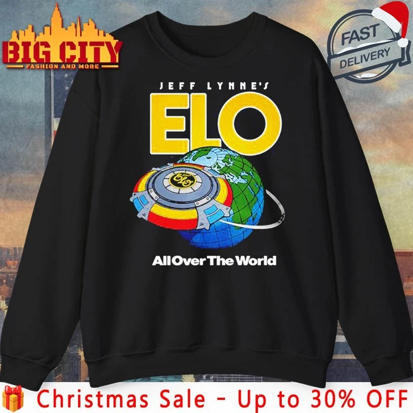 Jeff Lynne’s ELO All Over The World shirt