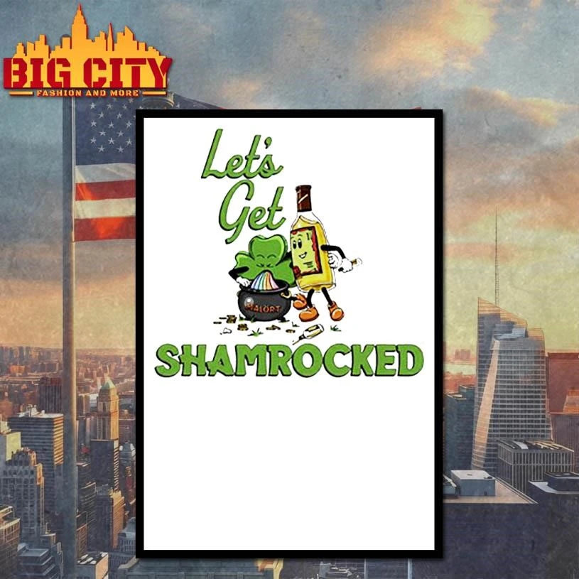 Jeppson’s Malört St. Patrick’s Day Let’s Get Shamrocked Shirt