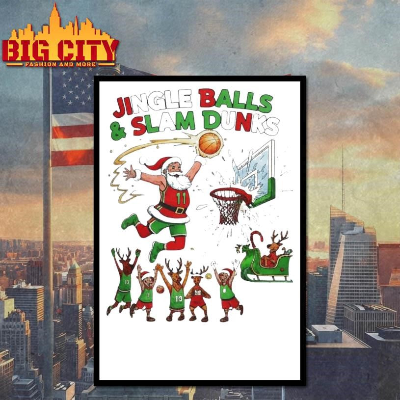 Jingle Balls & Slam Dunks Shirt