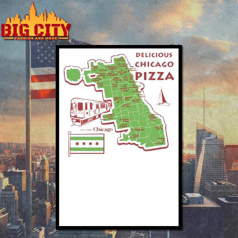 Joey Swoll Delicious Chicago Pizza Shirt