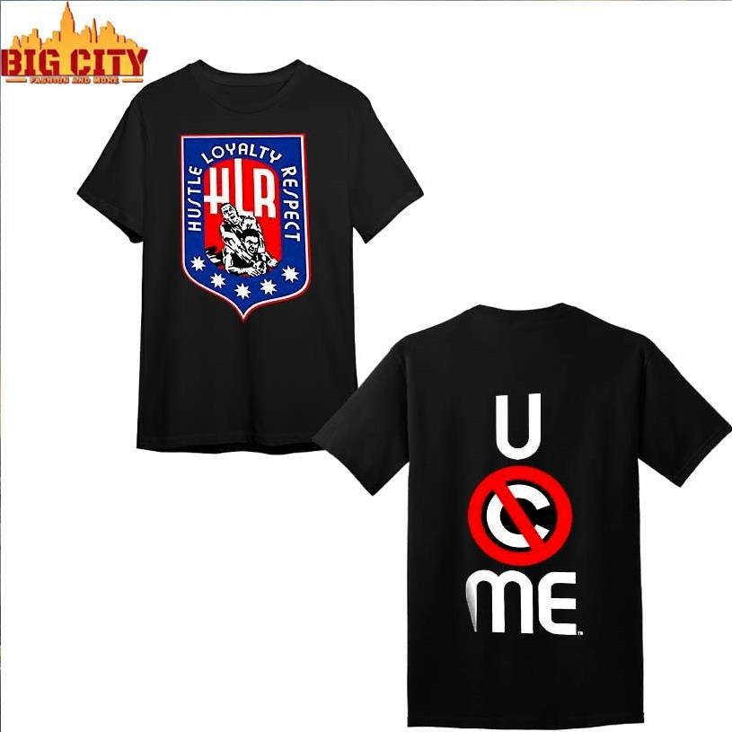 John Cena HLR Hustle Loyalty Respect You C Me Two Side shirt