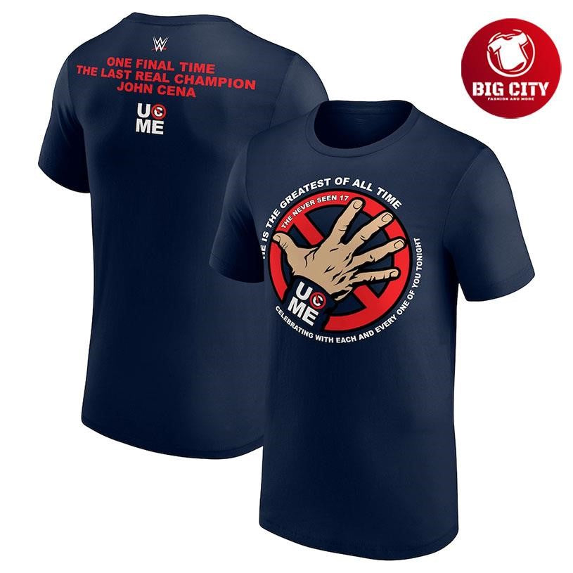 John Cena Never Seen 17 You Can’t See Me Two Sided Shirt