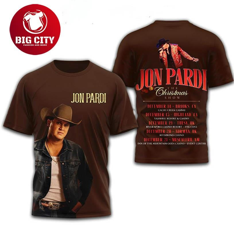 Jon Pardi The Christmas Show Two Sided Shirt