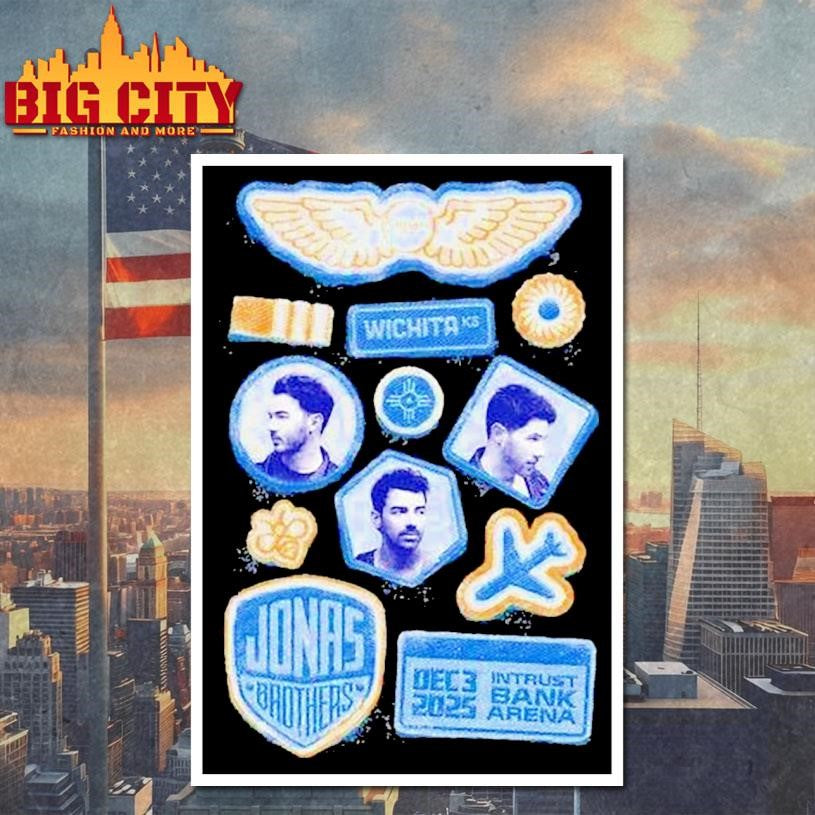 Jonas Brothers Greetings From Your Hometown Wichita Ks Dec 12 2025 Shirt