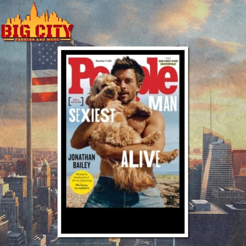 Jonathan Bailey People Magazines 2025 Sexiest Man Alive shirt