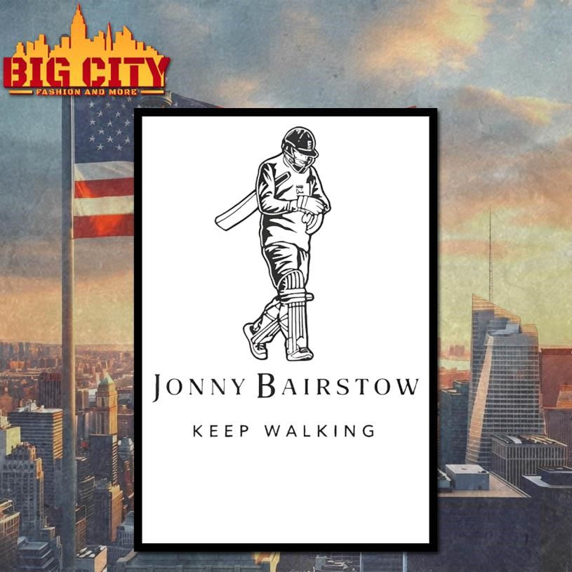Jonny Bairstow Keep Walking Shirt