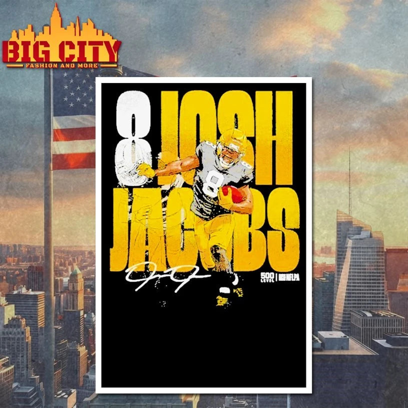 Josh Jacobs Green Bay Stiff Arm shirts