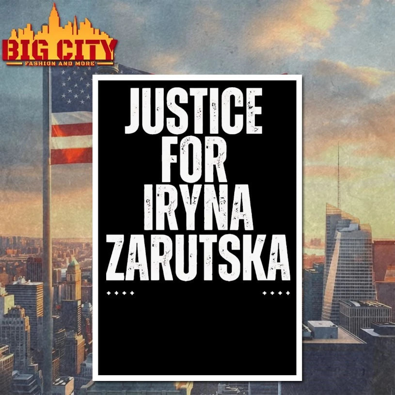 Justice For Iryna Zarutska Text shirt