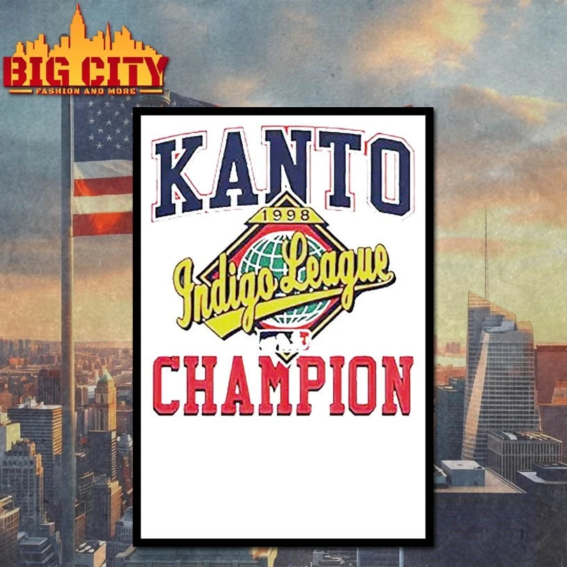 Kanto 1998 Indigo League Champion shirt