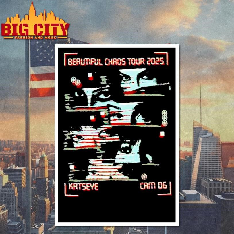 Katseye The Beautiful Chaos Tour 2025 Shirt