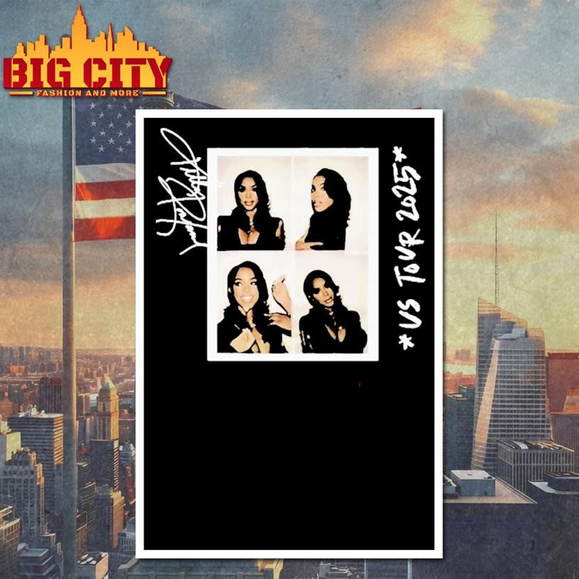Kelly Rowland Us Tour 2025 Polaroid Shirt