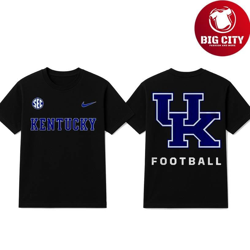 Kentucky Wildcats Football 2025 Two Sided Shirt