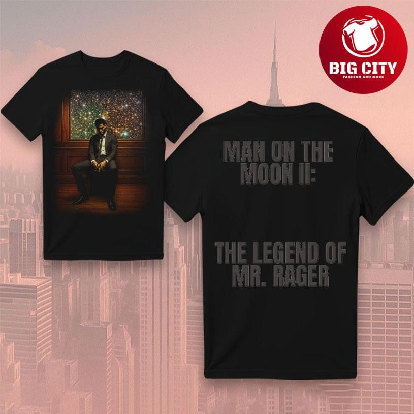 Kid Cudi MOTM2 The Legend Of Mr. Rager 2025 Two Sided Shirt