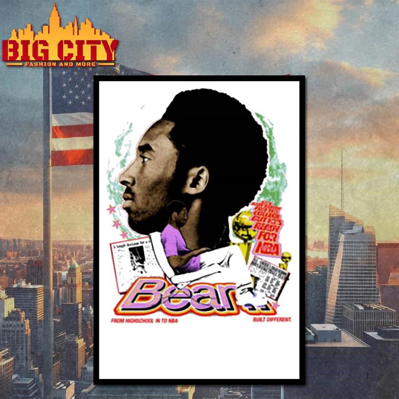 Kobe Bryant Built Different 90s Style Shirt
