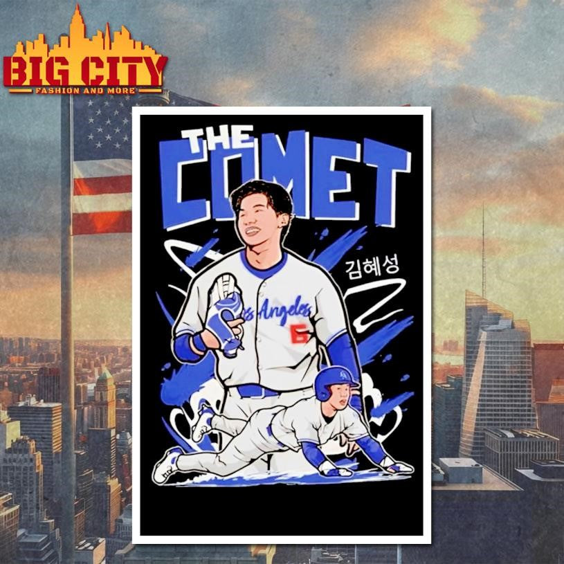 LA Dodgers The Comet Kim Hye-seong 2025 Shirt