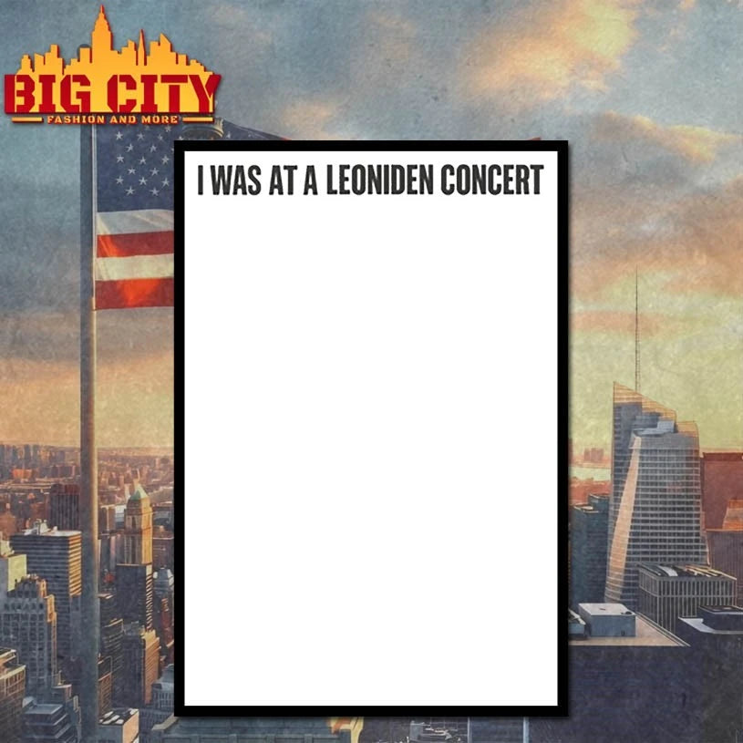 LEONIDEN I was at a Leoniden concert 2025 shirt