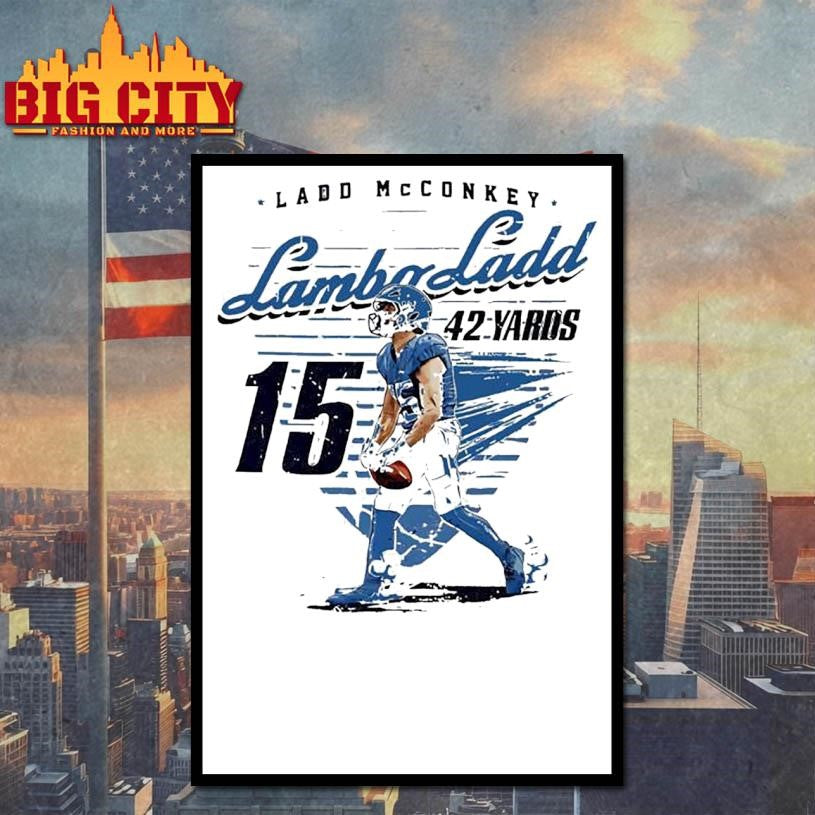 Ladd McConkey Los Angeles C Lambo Ladd Shirt