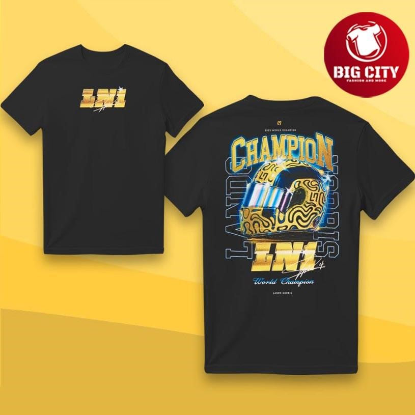 Lando Norris Championship Boxy Two Sided Shirt