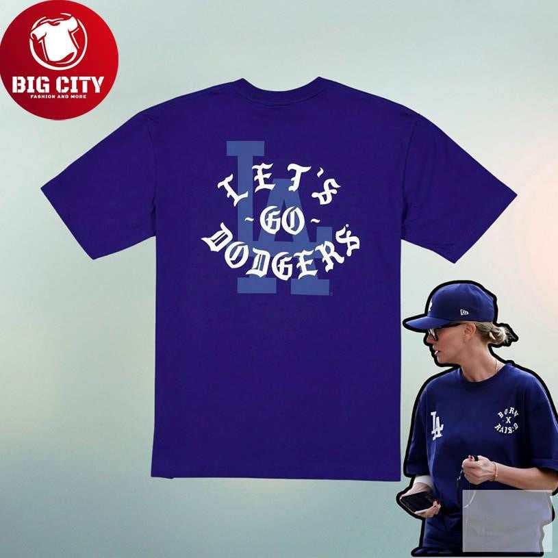 Let’s Go Dodgers Charlize Theron 2025 World Series Born X Raised Shirt