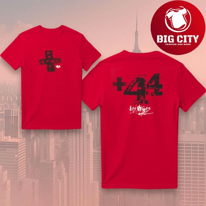 Lewis Hamilton Plus44 Las Vegas Dayz 2025 Two Sided Shirt
