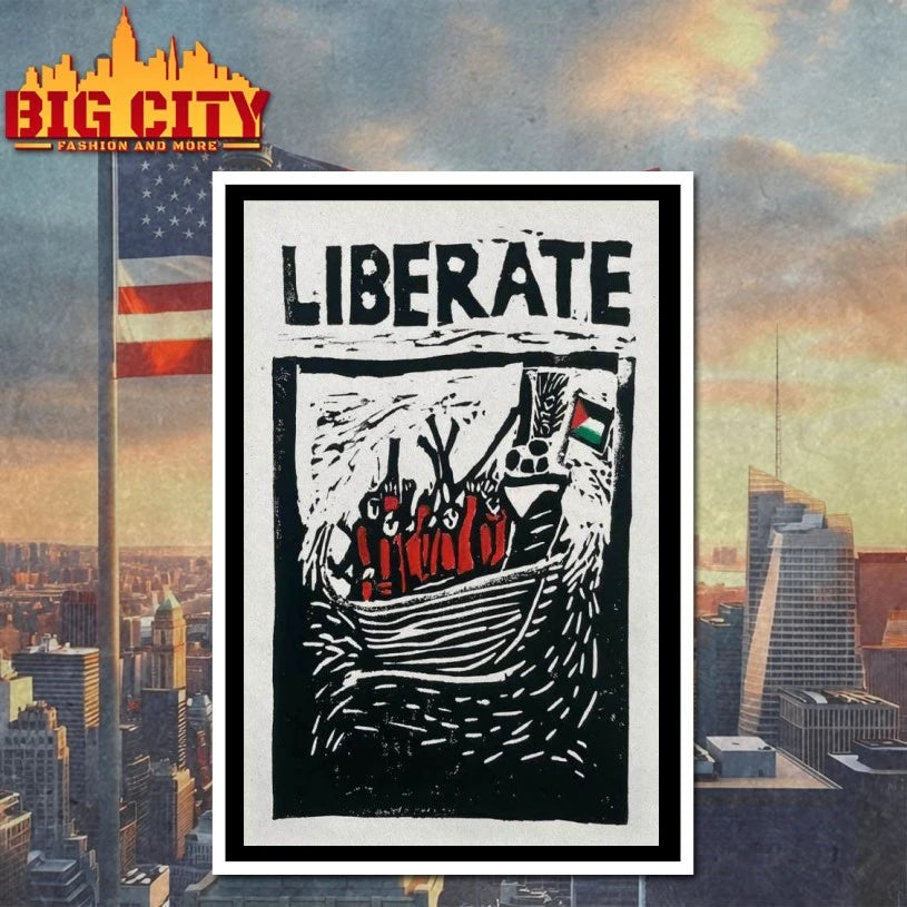 Liberate 2025 Poster Tor shirt
