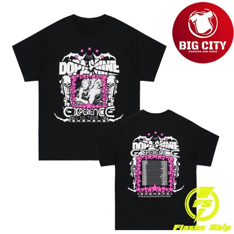 Lil Tecca The Dopamine Experience Us Tour Two Sided Shirt