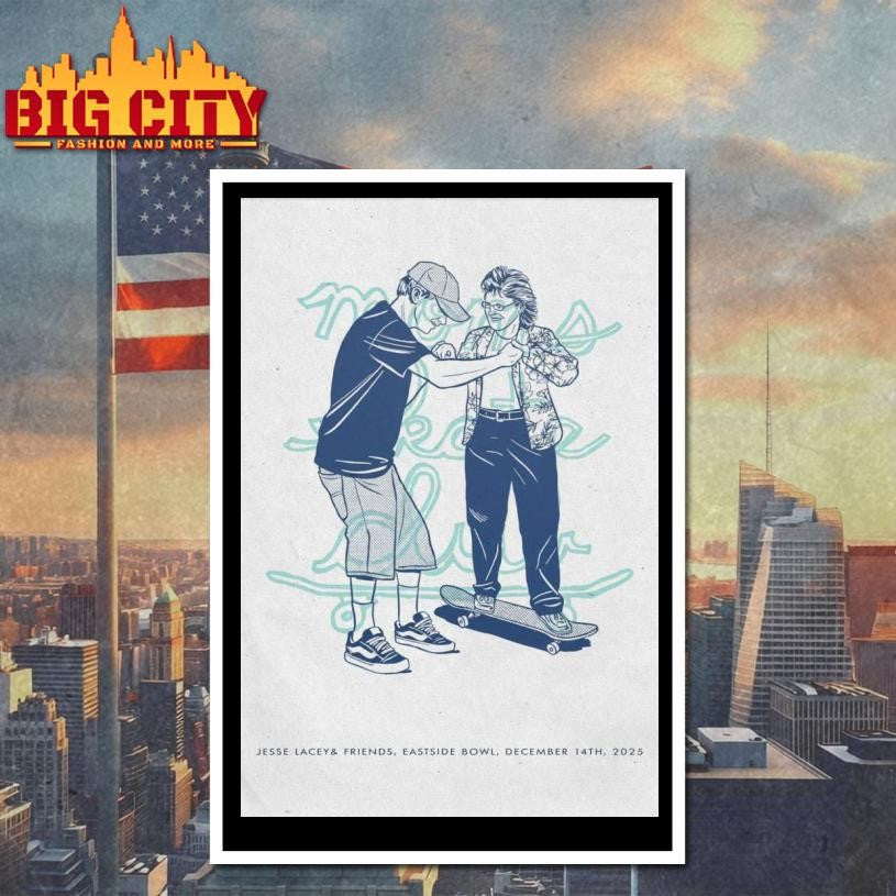 Limited Edition Mom’s Skate Club Poster Shirt
