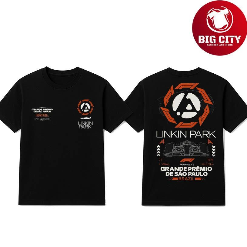 Linkin Park Brazil Motorsport 2025 Two Sided Shirt