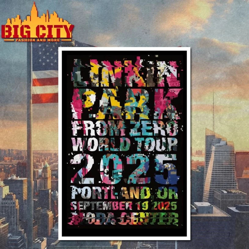 Linkin Park Sep 19 2025 Poster shirt