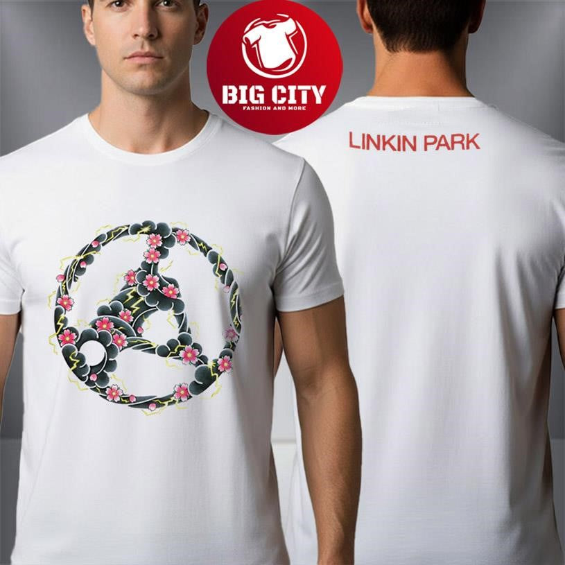 Linkin Park x Peace And After Wabori Two Sided Shirt