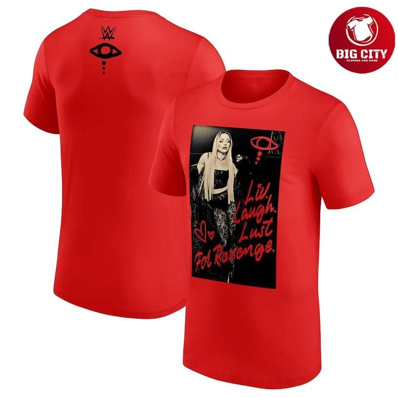 Liv Morgan Lust for Revenge 2025 Two Sided Shirt
