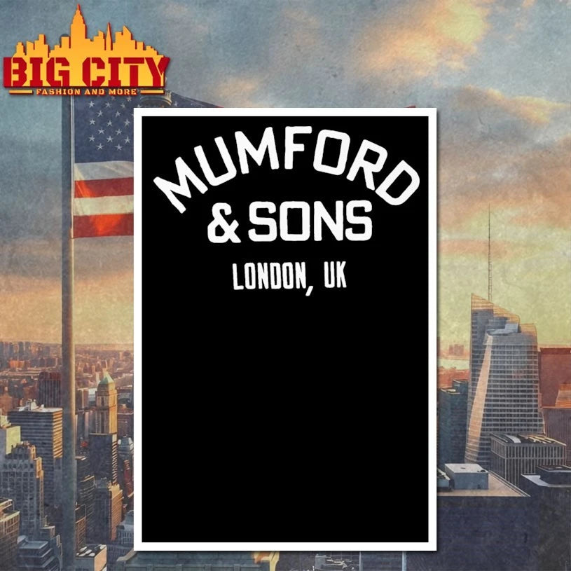 London UK Mumford & Sons Logo Shirt