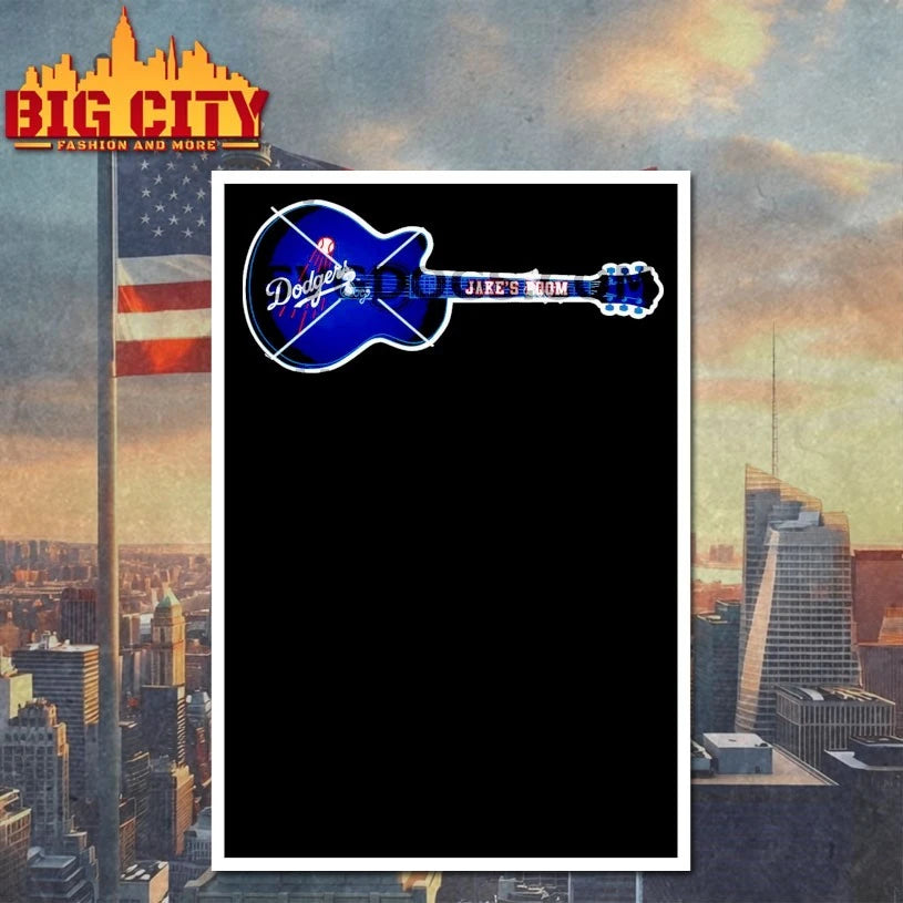 Los Angeles Dodgers Guitar Jakes Room Shirt
