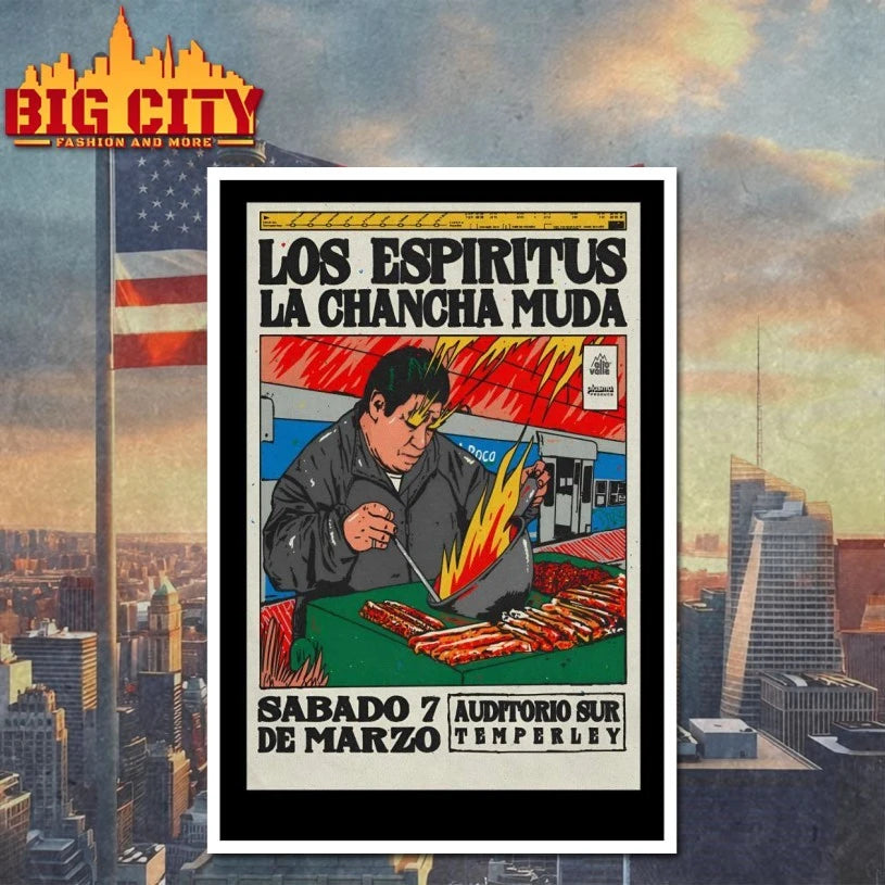 Los Espíritus And La Chancha Muda Buenos Aires Argentina March 7 2026 Poster shirt