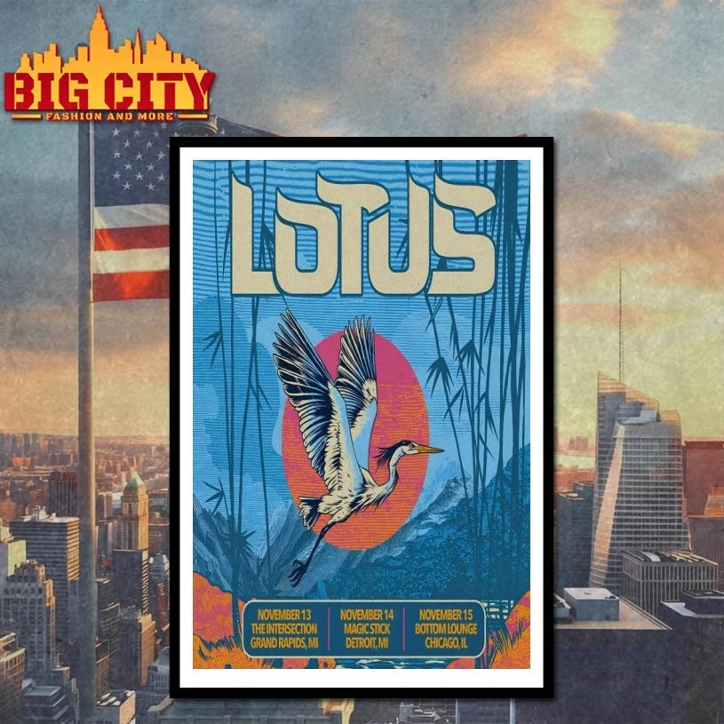 Lotus The Intersection Grand Rapids MI Nov 13 2025 Poster shirt
