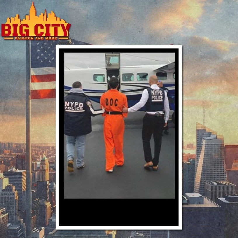 Luigi Mangione Is Escorted From An NYPD Helicopter In New York City shirt