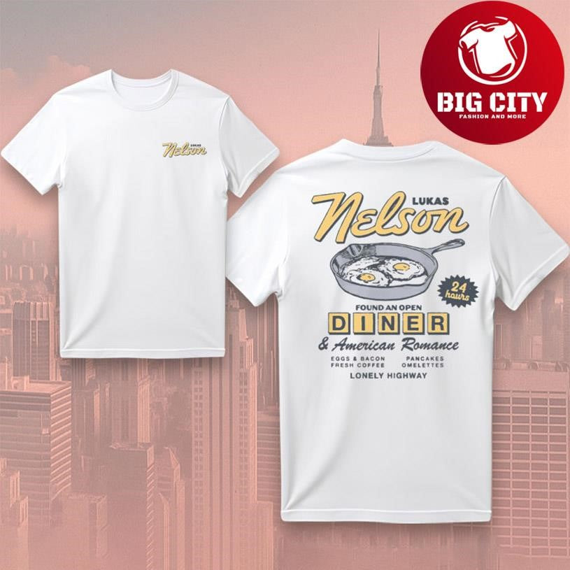 Lukas Nelson The Diner Two Sided Shirt